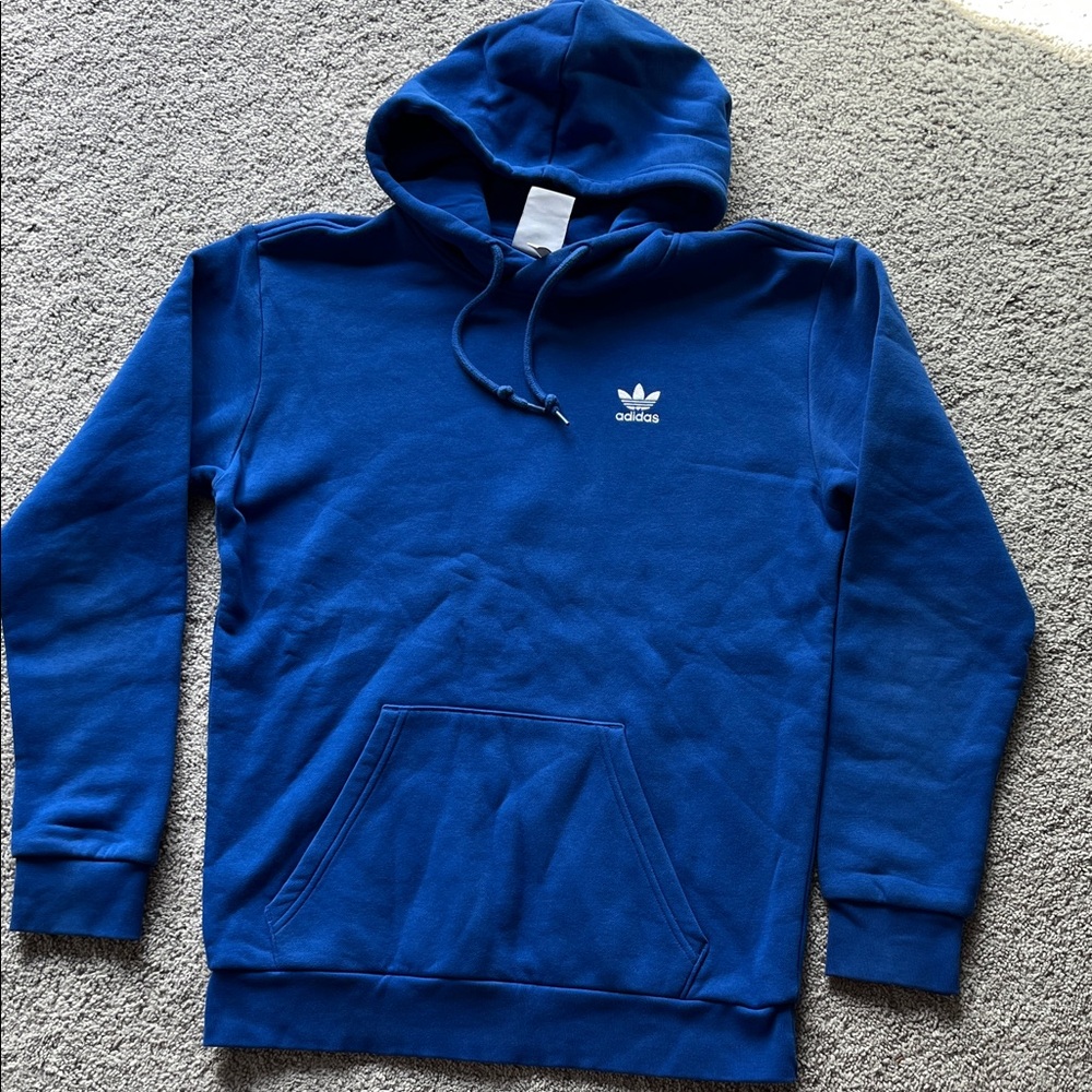 Adidas Men's Classic Royal Blue Hoodie